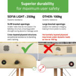 Habys lettino da massaggio pieghevole 60 cm beige Sofia Light