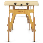 Habys lettino da massaggio pieghevole 60 cm beige Sonia