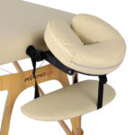 Habys lettino da massaggio pieghevole 60 cm beige Sonia