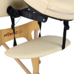 Habys lettino da massaggio pieghevole 60 cm beige Sonia
