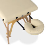 Habys lettino da massaggio pieghevole 60 cm beige Sonia