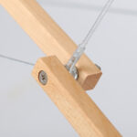 Habys lettino da massaggio pieghevole 60 cm beige Sonia