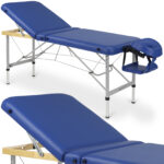 Habys lettino da massaggio pieghevole 60 cm blu Aero Plus Alu