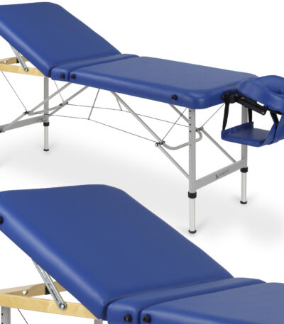 Habys lettino da massaggio pieghevole 60 cm blu Aero Plus Alu