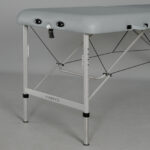 Habys lettino da massaggio pieghevole 60 cm grigio Aero Alu