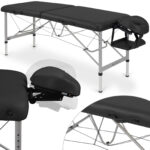 Habys lettino da massaggio pieghevole 60 cm nero Aero Stabila