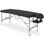 Habys lettino da massaggio pieghevole 60 cm nero Aero Stabila