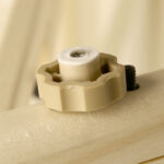 Habys lettino da massaggio pieghevole 60 cm verde chiaro eSpirit