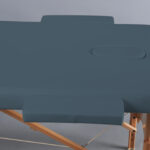 Habys lettino da massaggio pieghevole 64 cm blu Aura