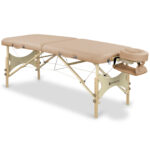 Habys lettino da massaggio pieghevole 70 cm beige Bello One
