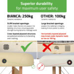 Habys lettino da massaggio pieghevole 70 cm beige Bianca
