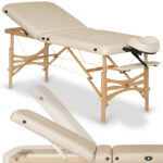 Habys lettino da massaggio pieghevole 70 cm beige Panda Plus
