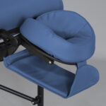 Habys lettino da massaggio pieghevole 70 cm blu Smart Alu