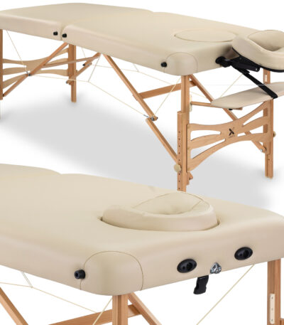 Habys lettino da massaggio pieghevole 70 cm foro viso beige Panda