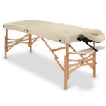 Habys lettino da massaggio pieghevole 70 cm foro viso beige Panda