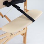 Habys lettino da massaggio pieghevole 70 cm foro viso beige Panda