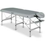 Habys lettino da massaggio pieghevole 70 cm grigio Medmal