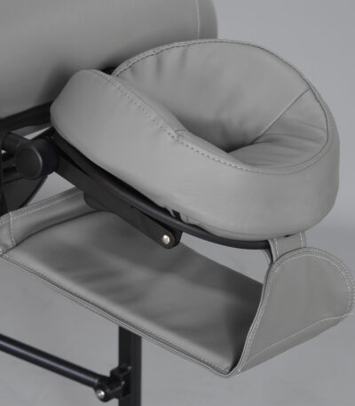 Habys lettino da massaggio pieghevole 70 cm grigio Smart