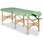 Habys lettino da massaggio pieghevole 70 cm verde Alba