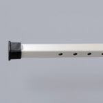 Habys lettino da massaggio pieghevole 71 cm nero Torina