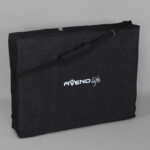 Habys lettino da massaggio pieghevole 71 cm nero Torina