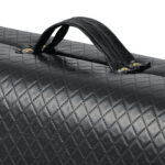 Habys lettino da massaggio pieghevole 75 cm nero Estetic