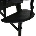 Habys lettino da massaggio pieghevole 75 cm nero Estetic