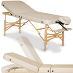 Habys lettino da massaggio pieghevole 76 cm beige Gallo Plus