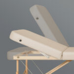 Habys lettino da massaggio pieghevole 76 cm beige Gallo Plus