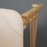 Habys lettino da massaggio pieghevole legno chiaro beige Panda