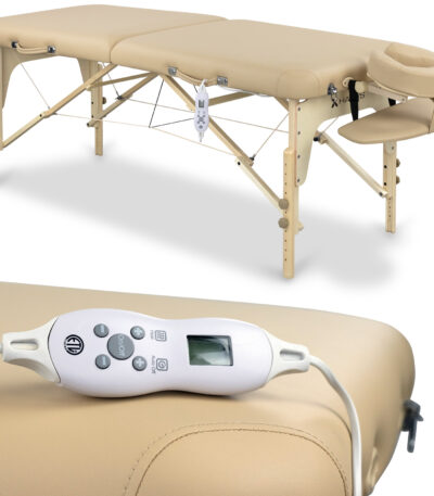 Habys lettino da massaggio riscaldato beige Therma Top