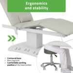 Habys lettino da trattamento 3 motori grigio Serenity ERGO 4