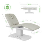 Habys lettino da trattamento 3 motori grigio Serenity ERGO 4