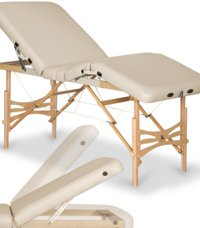 Habys lettino da trattamento a 5 sezioni 70 cm beige Xena
