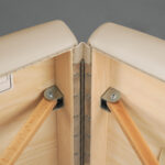 Habys lettino da trattamento a 5 sezioni 70 cm beige Xena