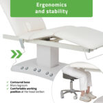 Habys lettino da trattamento elettrico bianco Serenity ERGO 4
