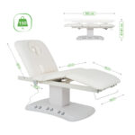 Habys lettino da trattamento elettrico bianco Serenity ERGO 4