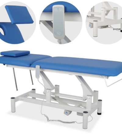 Habys lettino da trattamento elettrico blu Optima