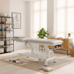 Habys lettino da trattamento elettrico grigio chiaro Fortis 2