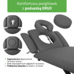 Habys lettino da trattamento elettrico grigio Evero Cross X4