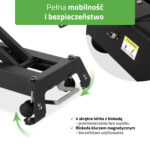 Habys lettino da trattamento elettrico grigio Evero Cross X4