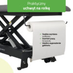 Habys lettino da trattamento elettrico grigio Evero Cross X4
