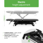 Habys lettino da trattamento elettrico grigio Evero Cross X5 ERGO