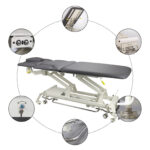 Habys lettino da trattamento elettrico grigio Evero X7 ERGO
