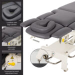 Habys lettino da trattamento elettrico grigio Evero X7 ERGO