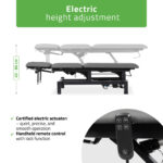 Habys lettino da trattamento elettrico grigio Fortis 5 ERGO