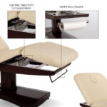 Habys lettino da trattamento elettrico riscaldato beige Libra 4