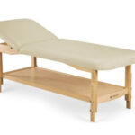 Habys lettino da trattamento legno chiaro beige Nova