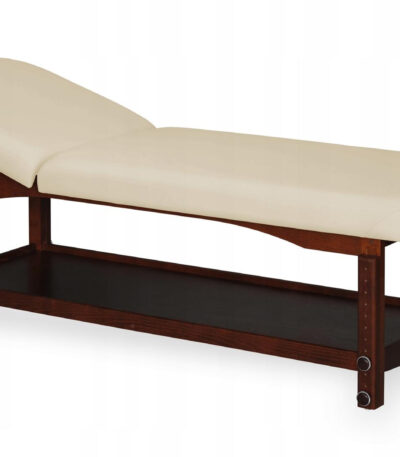 Habys lettino da trattamento legno scuro beige Nova