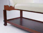 Habys lettino da trattamento legno scuro beige Nova